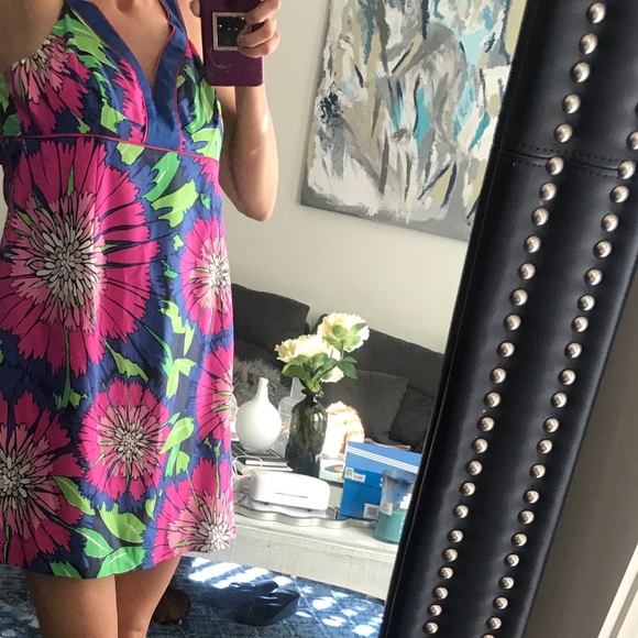Lilly Pulitzer silk dress - Picture 2 of 4